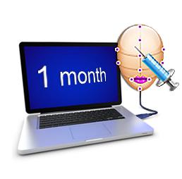 BoNTA Injection Trainer 1 month